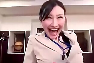 Crazy Japanese Girl & Two Guys 77 sec