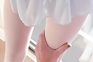 Tiny Asian Teen Ballerina Eva Yi Gets Her Tight Pussy Stretched by Horny Trainer's Massive Cock