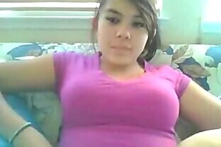 Asian Teen Flashes Tits