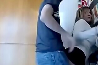 Cute Girl Fucking In Library